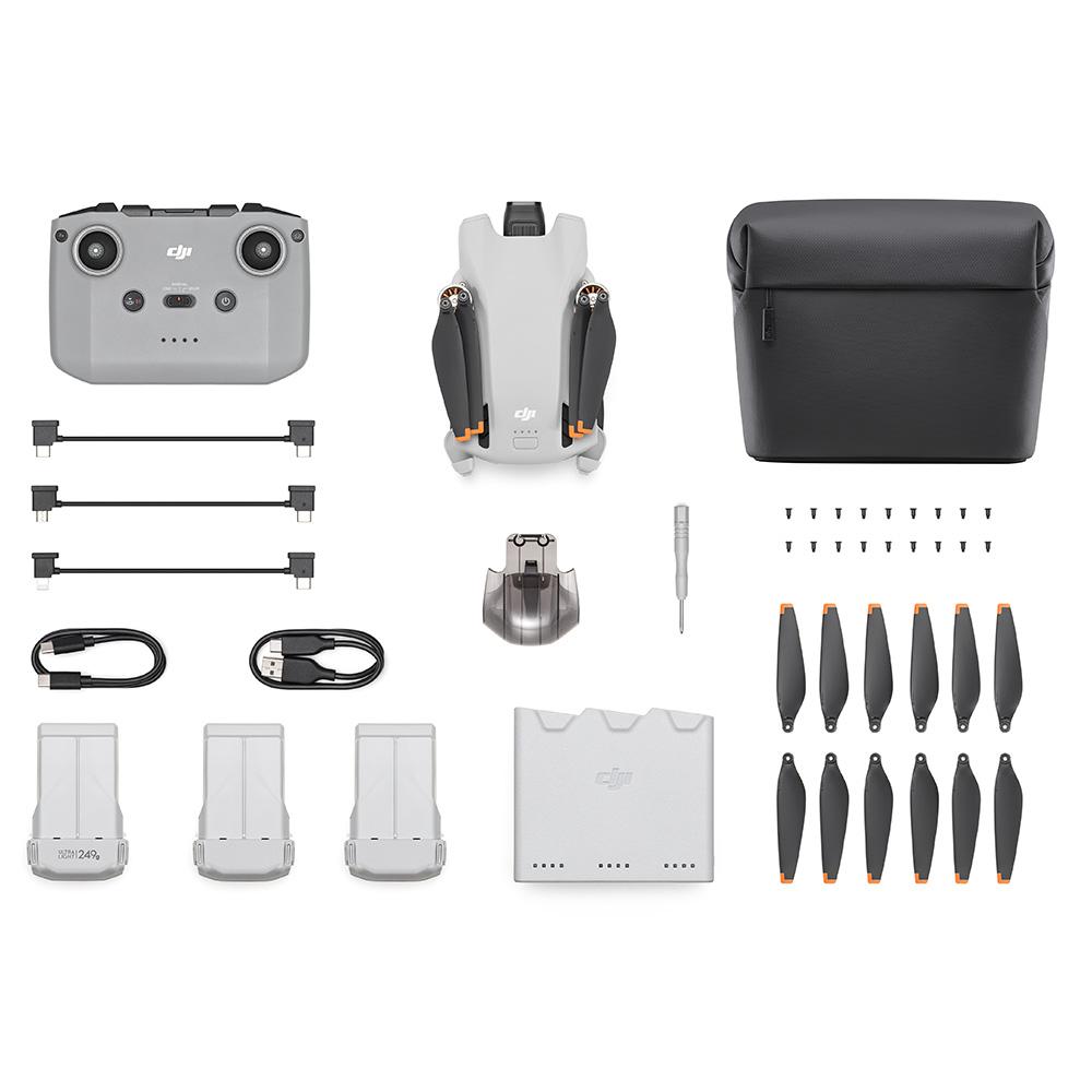 DJI033 - Drone DJI Mini 3 Fly More Combo (Com tela) BR