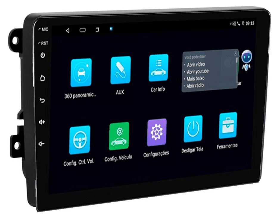 Multimidia Amarok 9p Android Quadcore 2gb Carplay