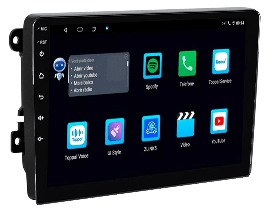 Multimidia Amarok 9p Android Quadcore 2gb Carplay