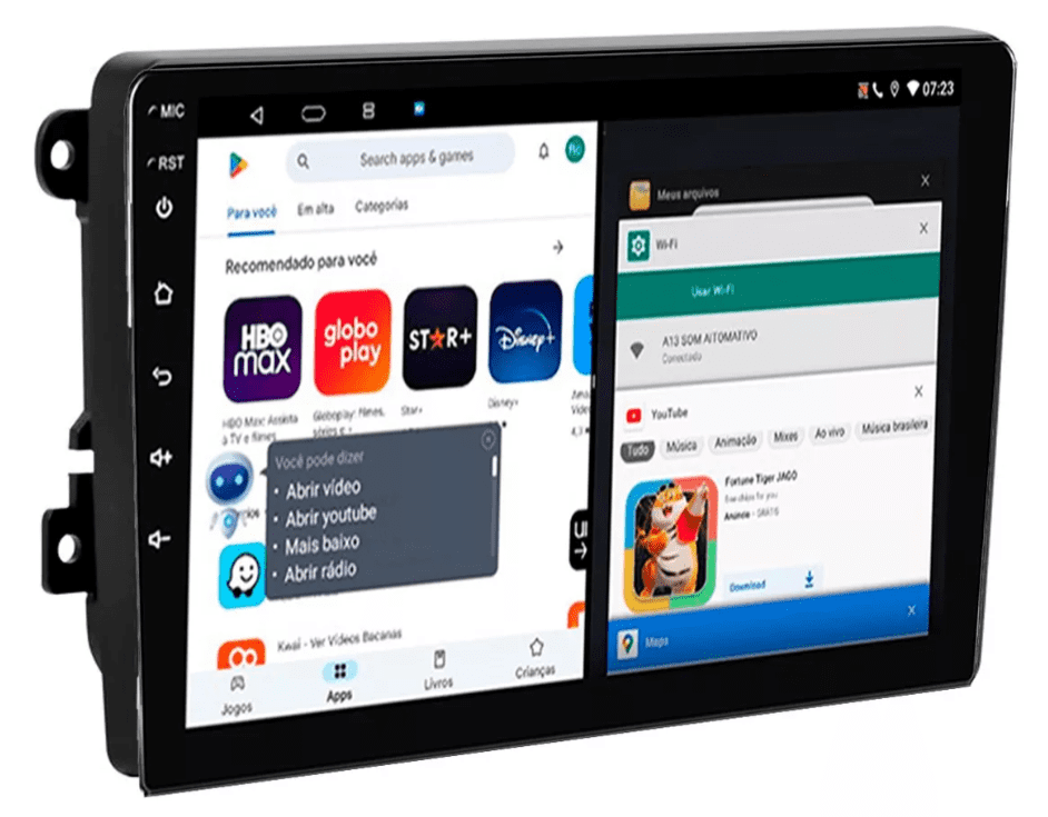 Multimidia Amarok 9p Android Quadcore 2gb Carplay