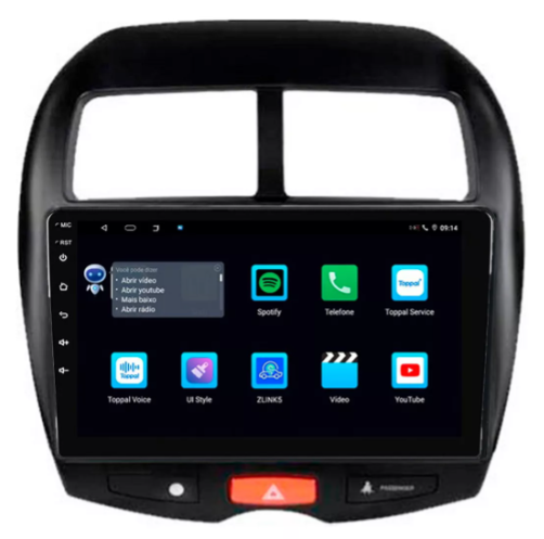 Multimidia Asx 9p Android Octacore 6GB Carplay 4g