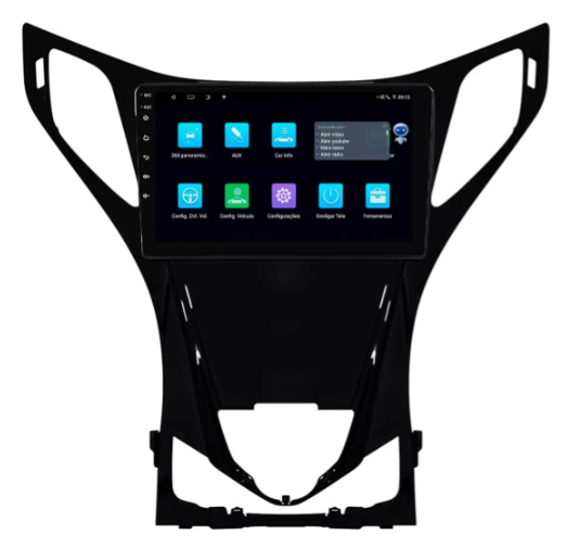 Multimidia Azera 9p Android Octacore 4GB Carplay