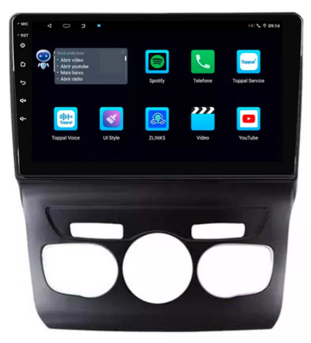 Multimidia C4 Lounge 9p Android Octacore 6gb Carplay 4g
