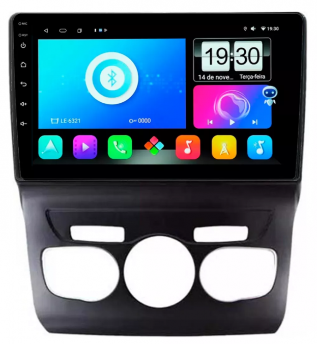 Multimidia C4 Lounge 9p Android Quadcore 2gb Carplay