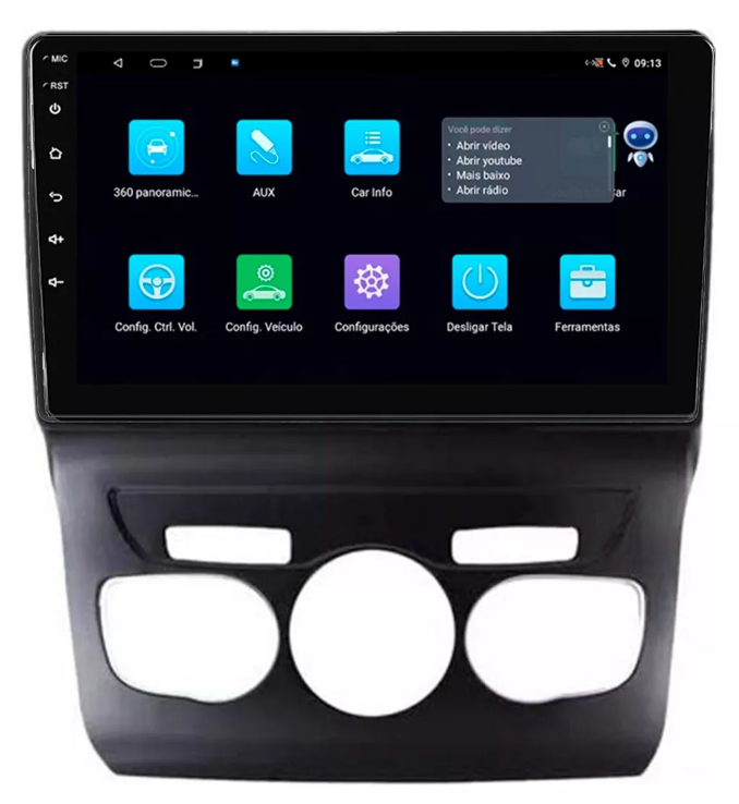 Multimidia C4 Lounge 9p Android Quadcore 2gb Carplay