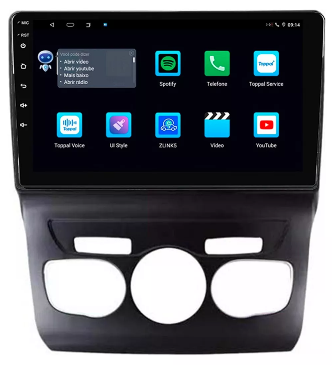 Multimidia C4 Lounge 9p Android Quadcore 2gb Carplay