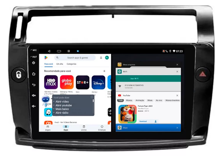 Multimidia C4 Pallas Vtr 9p Android Octacore 4gb Carplay