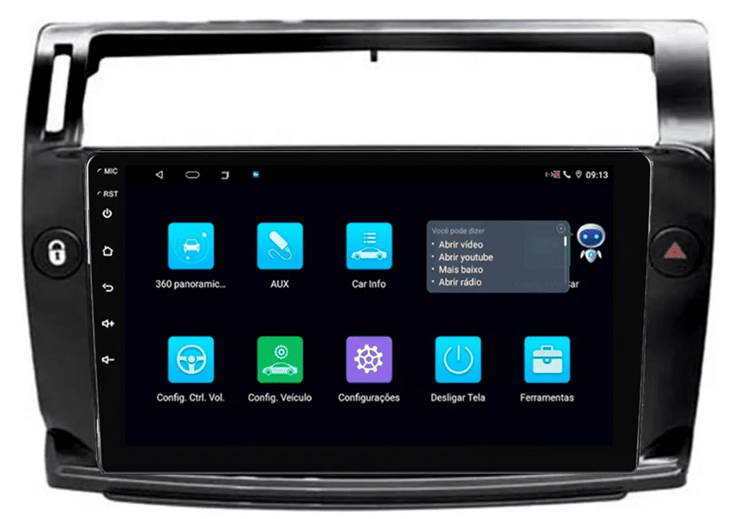 Multimidia C4 Pallas Vtr 9p Android Quadcore 2gb Carplay