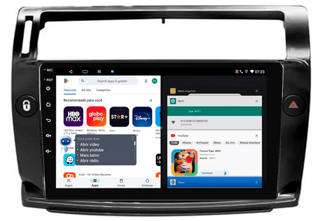 Multimidia C4 Pallas Vtr 9p Android Quadcore 2gb Carplay