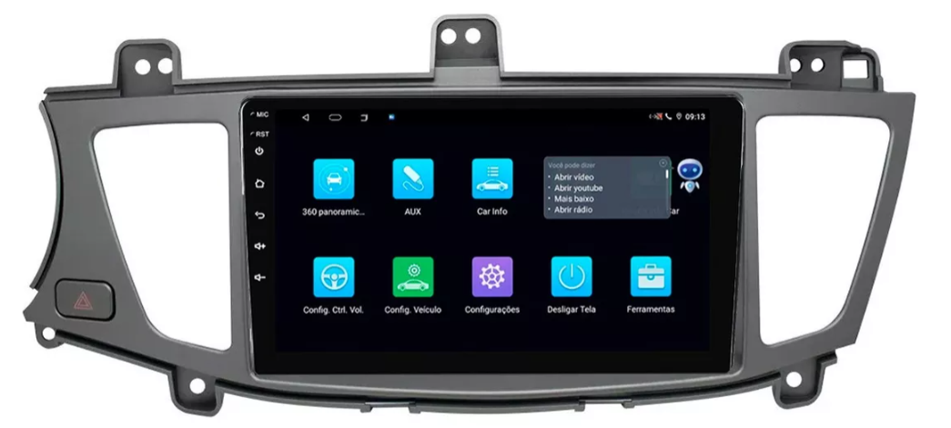 Multimidia Cadenza 9p Android Octacore 4gb Carplay 4g