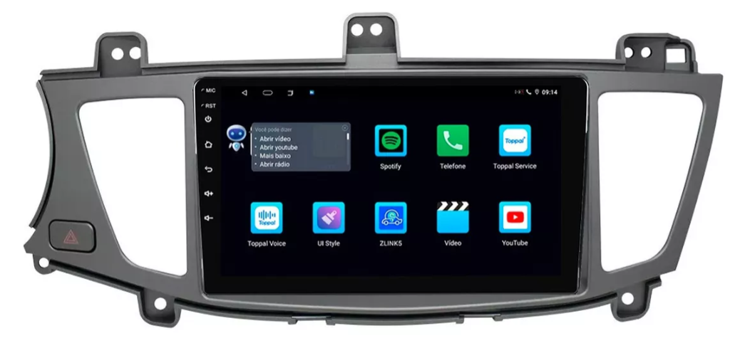 Multimidia Cadenza 9p Android Octacore 4gb Carplay 4g