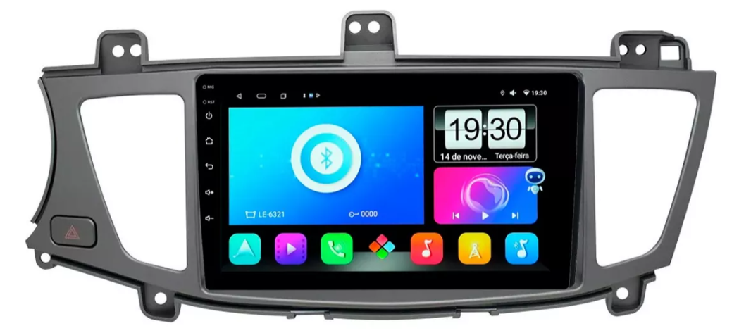 Multimidia Cadenza 9p Android Octacore 6gb Carplay 4g