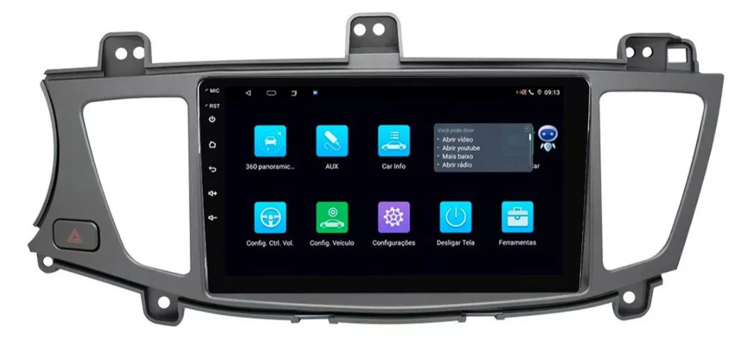 Multimidia Cadenza 9p Android Octacore 6gb Carplay 4g