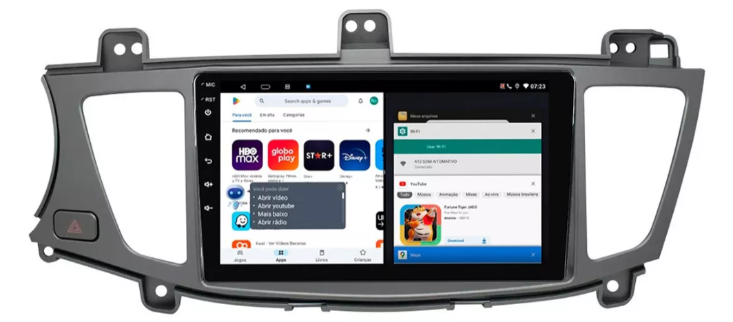 Multimidia Cadenza 9p Android Octacore 6gb Carplay 4g