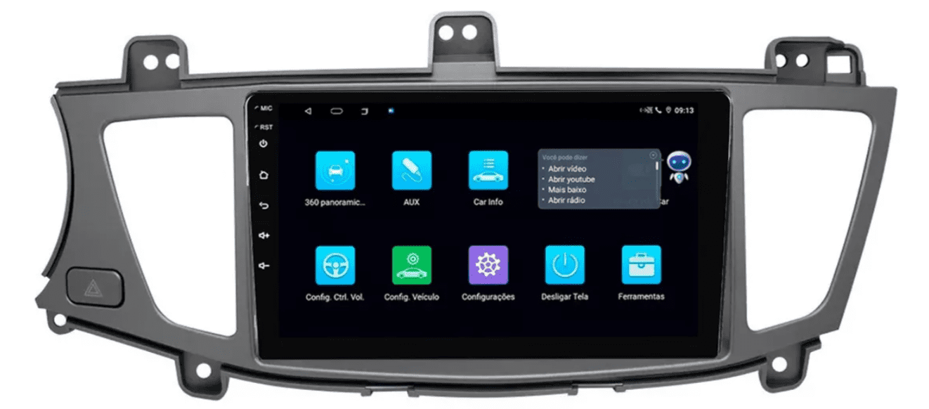 Multimidia Cadenza 9p Android Quadcore 2gb Carplay