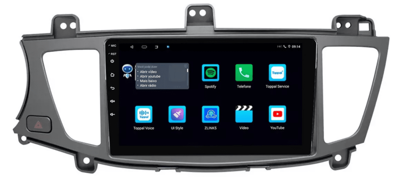 Multimidia Cadenza 9p Android Quadcore 2gb Carplay