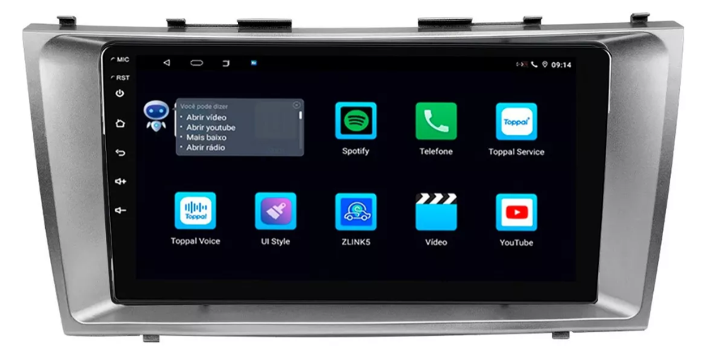Multimidia Camry 9p Android Octacore 6gb Carplay 4g