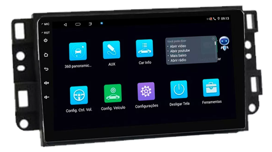 Multimidia Captiva 9p Android Octacore 4GB Carplay