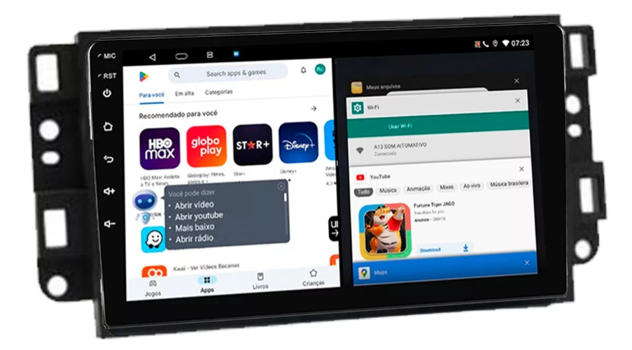 Multimidia Captiva 9p Android Octacore 4GB Carplay
