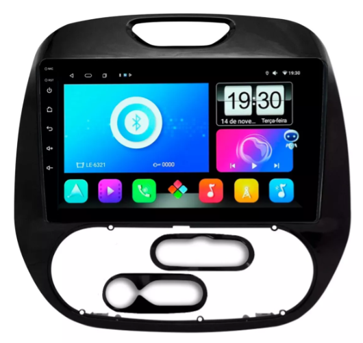 Multimidia Captur 9p Android Octacore 4GB Carplay