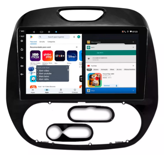 Multimidia Captur 9p Android Octacore 4GB Carplay