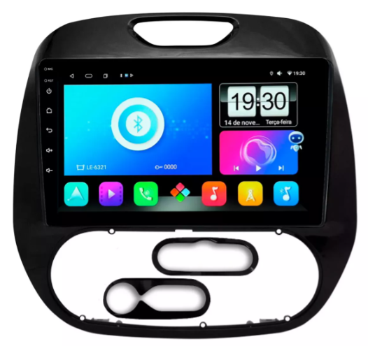 Multimidia Captur 9p Android Octacore 6gb Carplay 4g