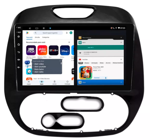 Multimidia Captur 9p Android Octacore 6gb Carplay 4g