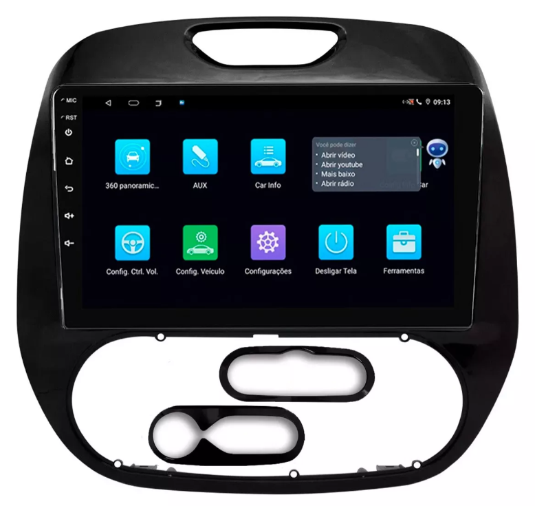 Multimidia Captur 9p Android Quadcore 2gb Carplay