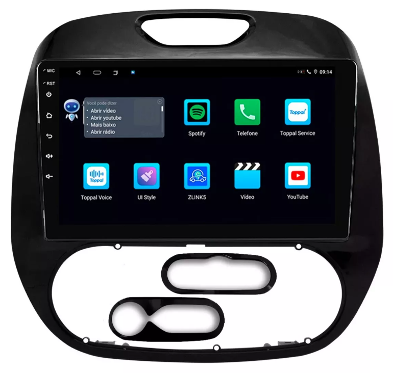 Multimidia Captur 9p Android Quadcore 2gb Carplay
