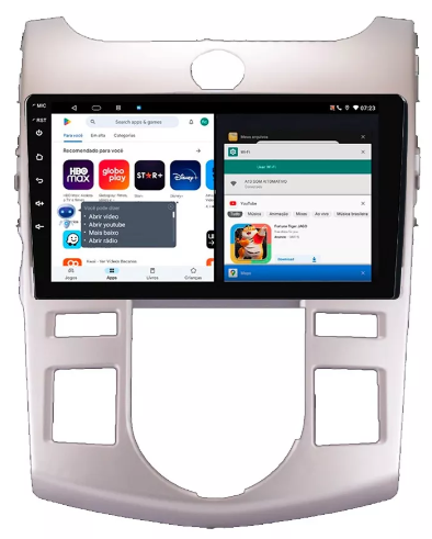 Multimidia Cerato 9p Android Octacore 4GB Carplay
