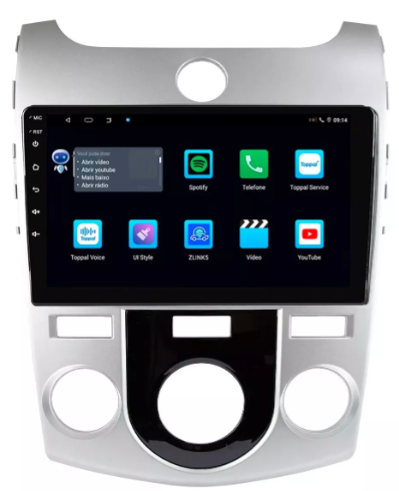 Multimidia Cerato 9p Android Octacore 6gb Carplay 4g - COD 1007
