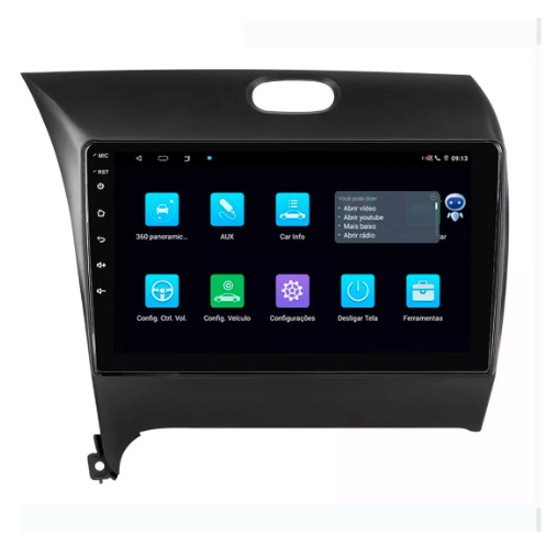 Multimidia Cerato 9p Android Octacore 6gb Carplay 4g - COD 903