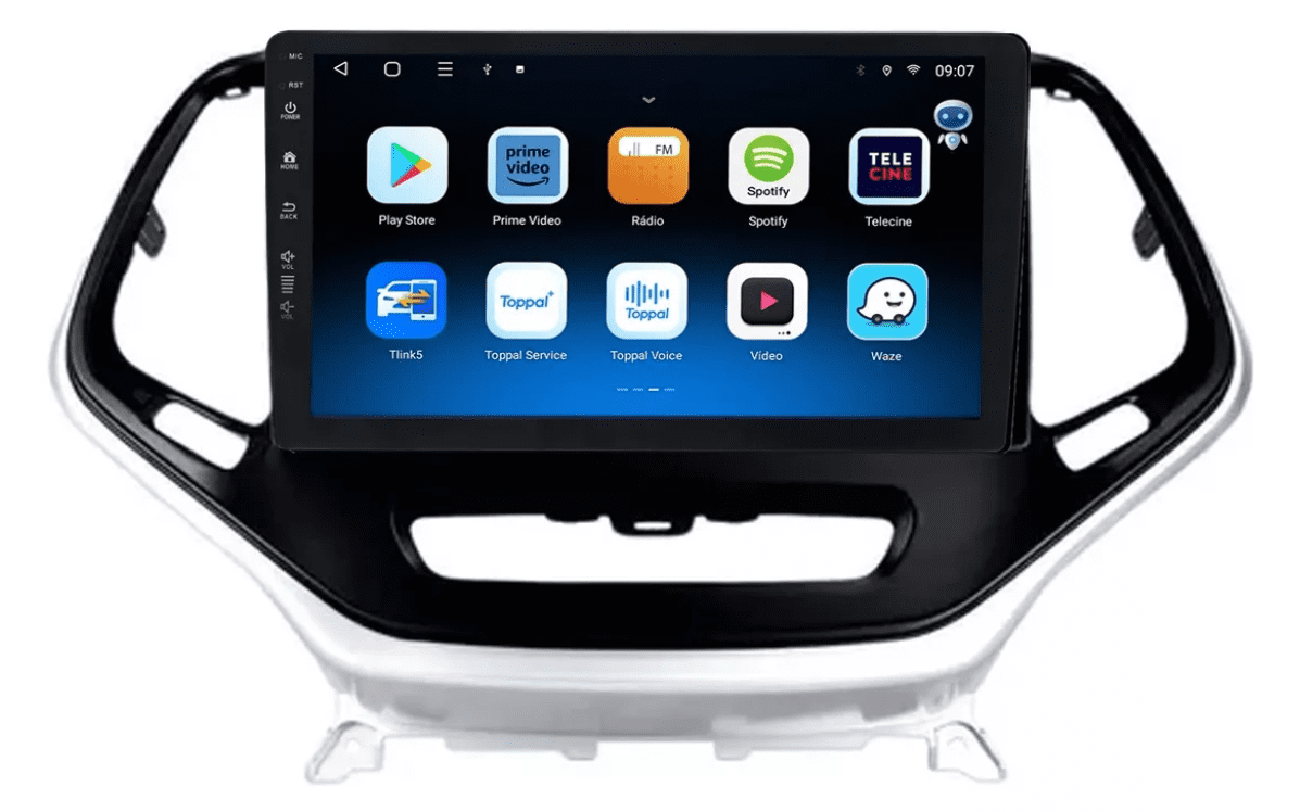 Multimidia Cherokee 9p Android Quadcore 2gb Carplay