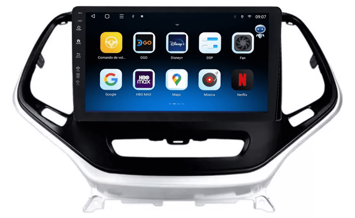 Multimidia Cherokee 9p Android Quadcore 2gb Carplay