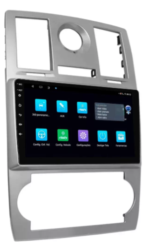 Multimidia Chrysler 300c 9p Android Octacore 6gb Carplay 4g