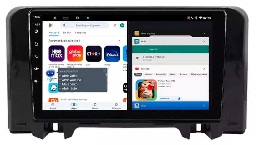 Multimidia Citroen C3 9p Android Octacore 4GB Carplay