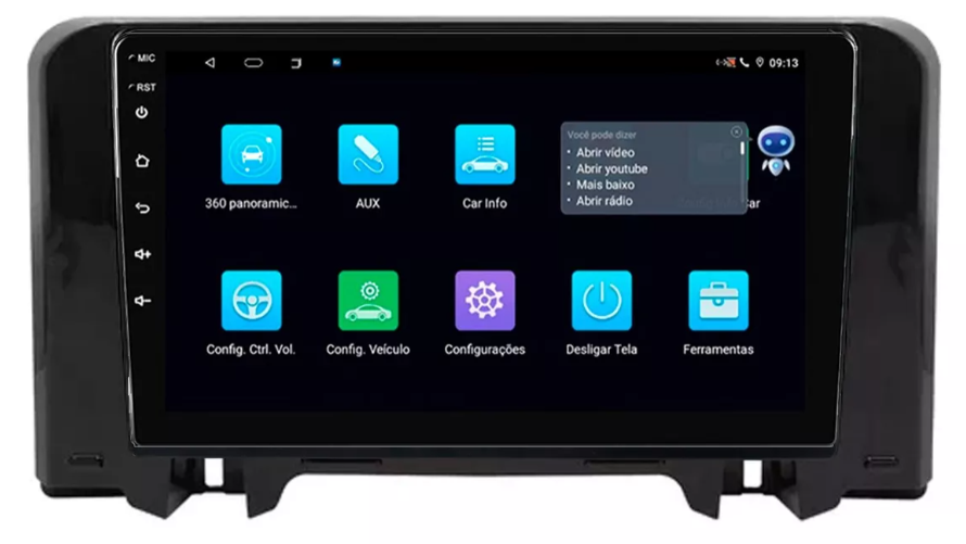 Multimidia Citroen C3 9p Android Octacore 6gb Carplay 4g