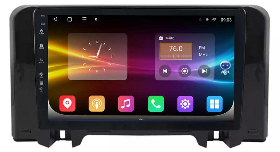 Multimidia Citroen C3 9p Android Quadcore 2gb Carplay