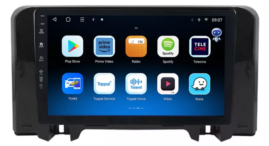 Multimidia Citroen C3 9p Android Quadcore 2gb Carplay