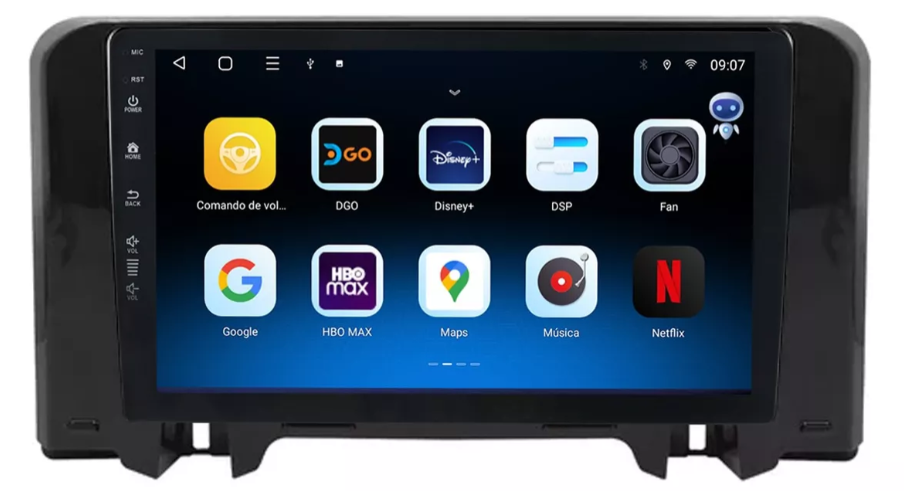 Multimidia Citroen C3 9p Android Quadcore 2gb Carplay