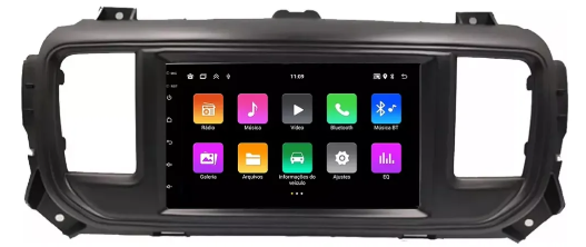 MULTIMÍDIA CITROEN JUMPY 7P ANDROID
