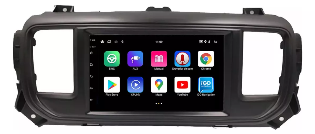 Multimidia Citroen Jumpy 7p Android Quadcore 2gb Carplay