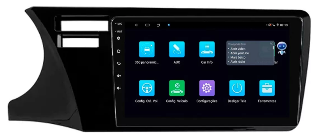Multimidia City 9p Android  Carplay