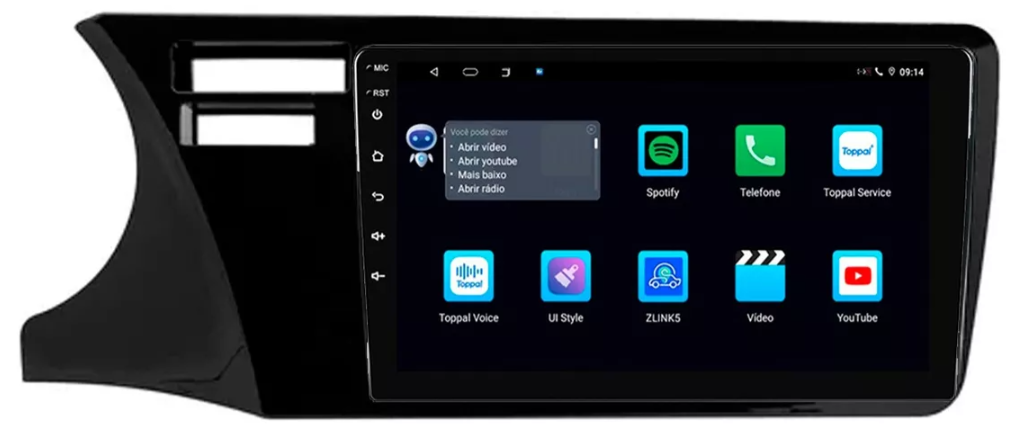 Multimidia City 9p Android  Carplay