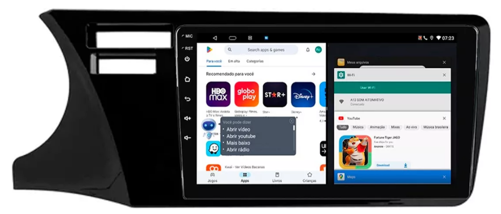 Multimidia City 9p Android  Carplay