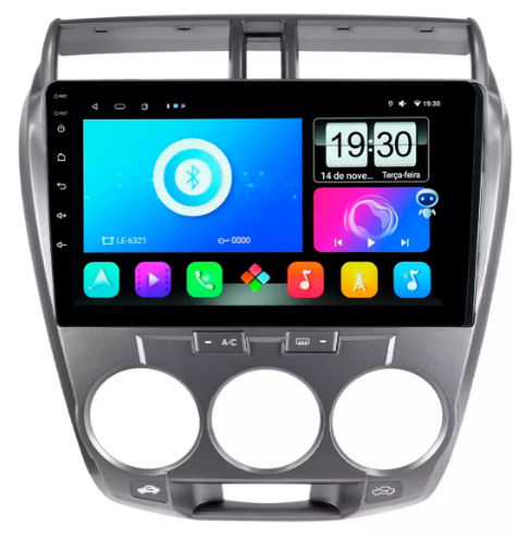Multimidia City Analogico 9p Android Octacore 4GB Carplay