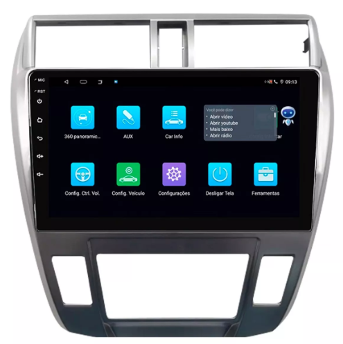 Multimidia City Digital 9p Android Octacore 4GB Carplay