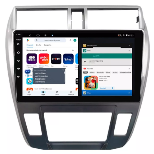 Multimidia City Digital 9p Android Octacore 4GB Carplay