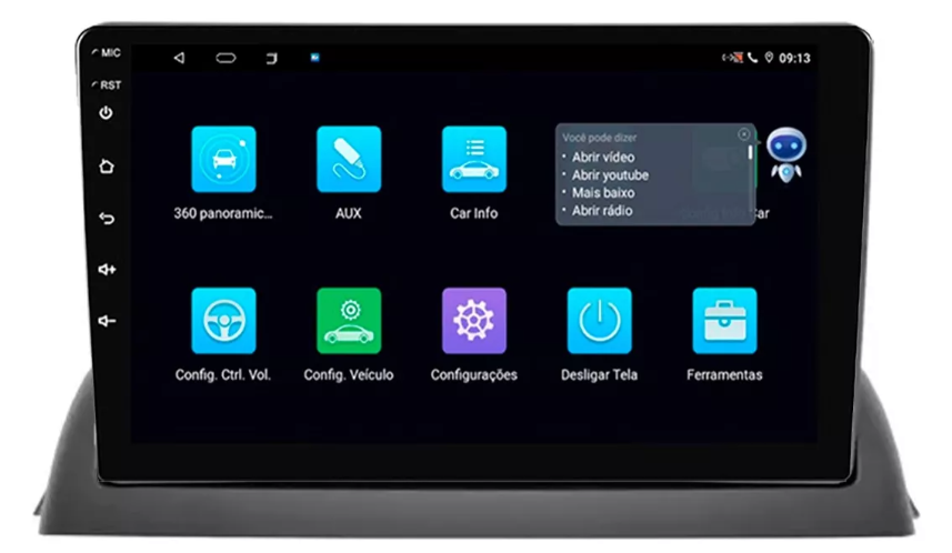 Multimidia Clio 9p Android Octacore 6gb Carplay 4g