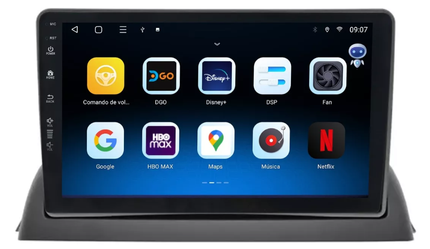 Multimidia Clio 9p Android Quadcore 2gb Carplay